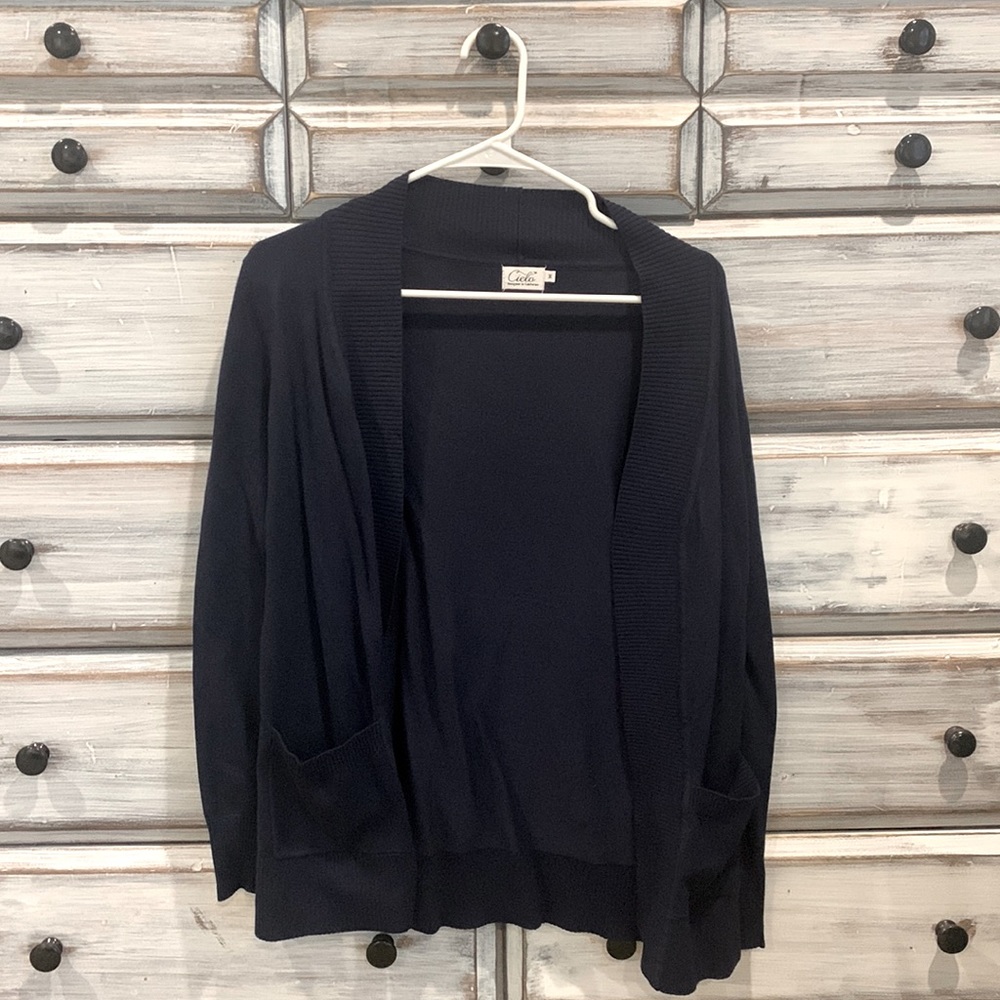 NWT Cielo Navy Cardigan